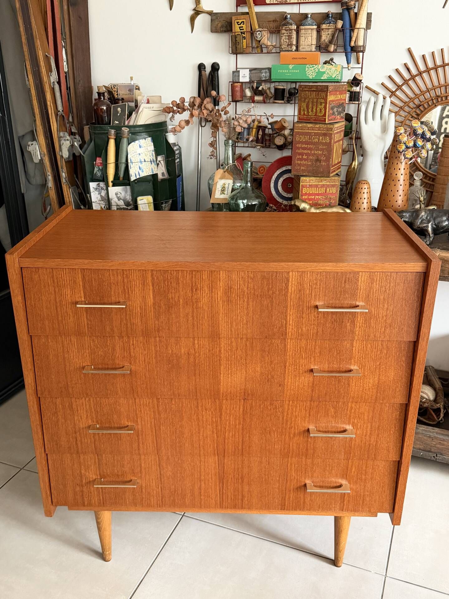 Vintage commode signed Capelle Montauban – Iconic French design