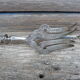 Silver fish serving shovel punch Minerva