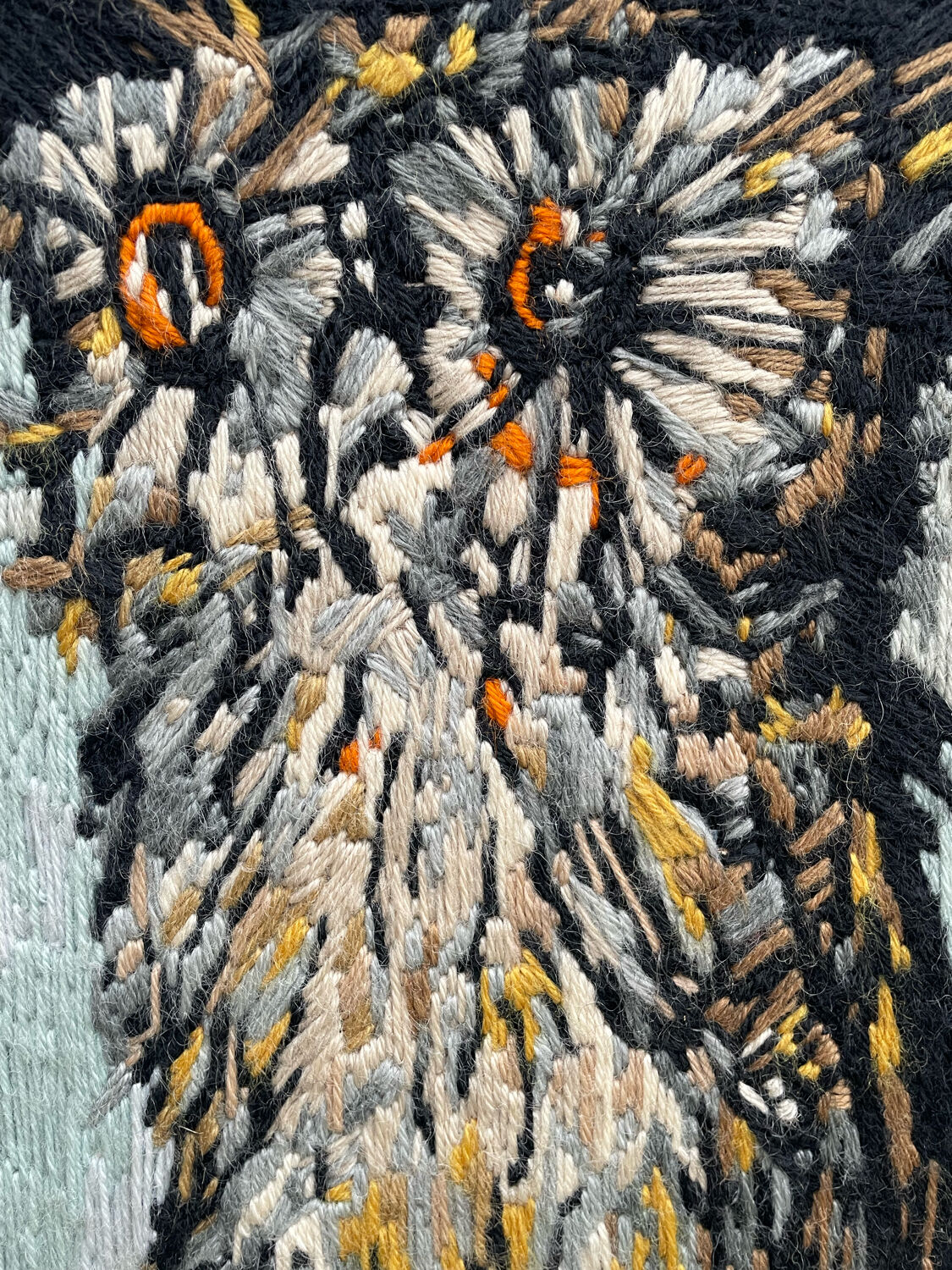 Tapestry The owl