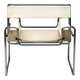Fauteuil modèle B3 "Wassily" de Marcel Breuer, Gavina