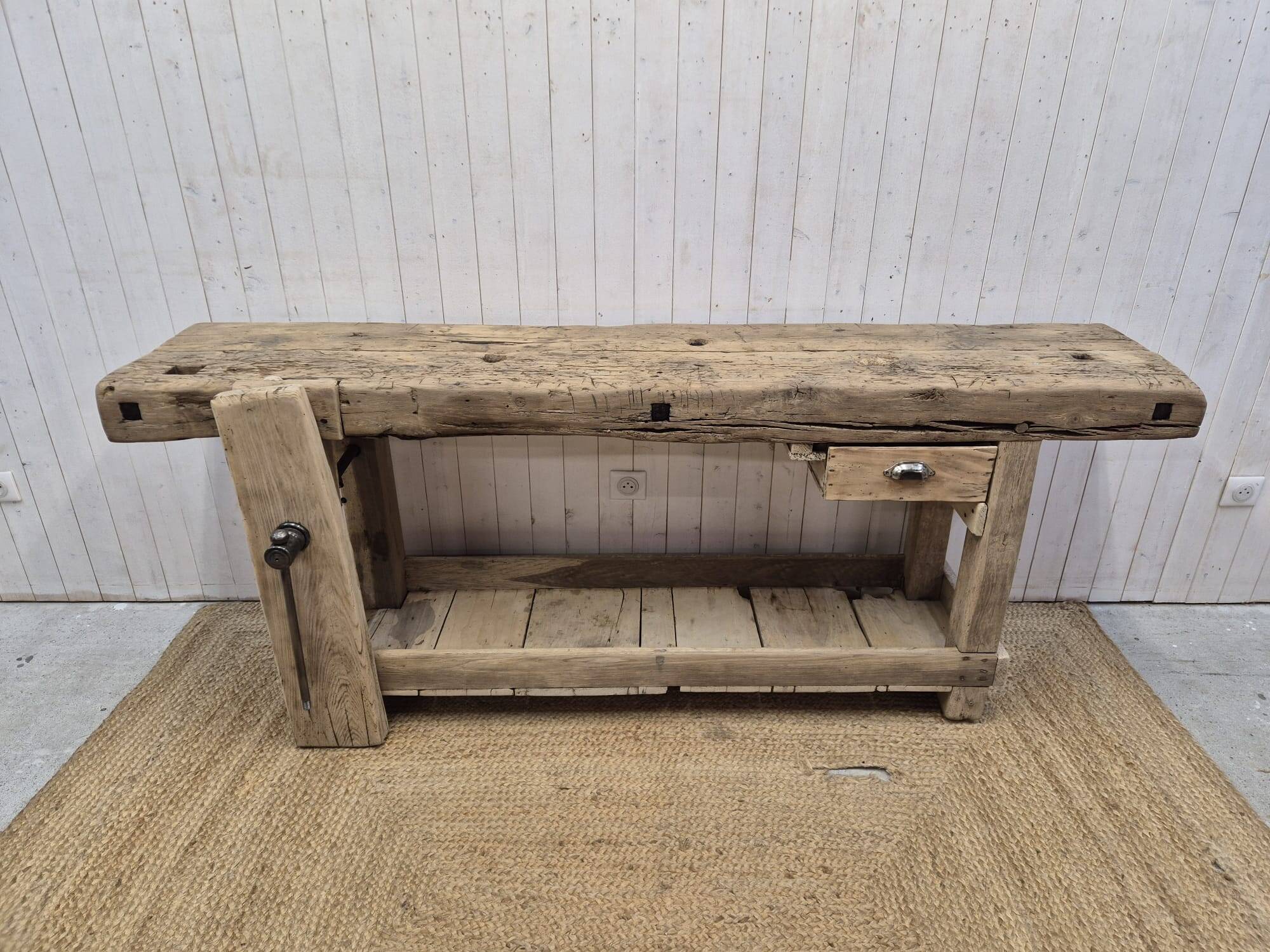 Old carpenter's workbench