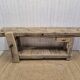 Old carpenter's workbench
