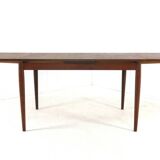 Lübke extendable rectangular dining table mid century modern