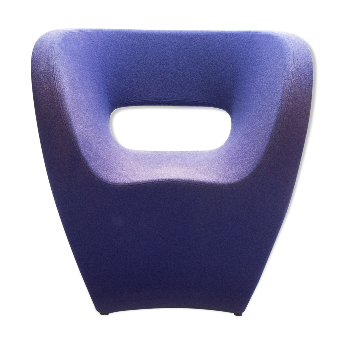 Blue Little Albert lounge chair by Ron Arad for Moroso