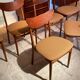 Chaise scandinave vintage « Rosa » (6 disponibles)