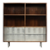 Vintage Mid-Century Scandinavian Modern Rosewood Highboard with Glass, 1960