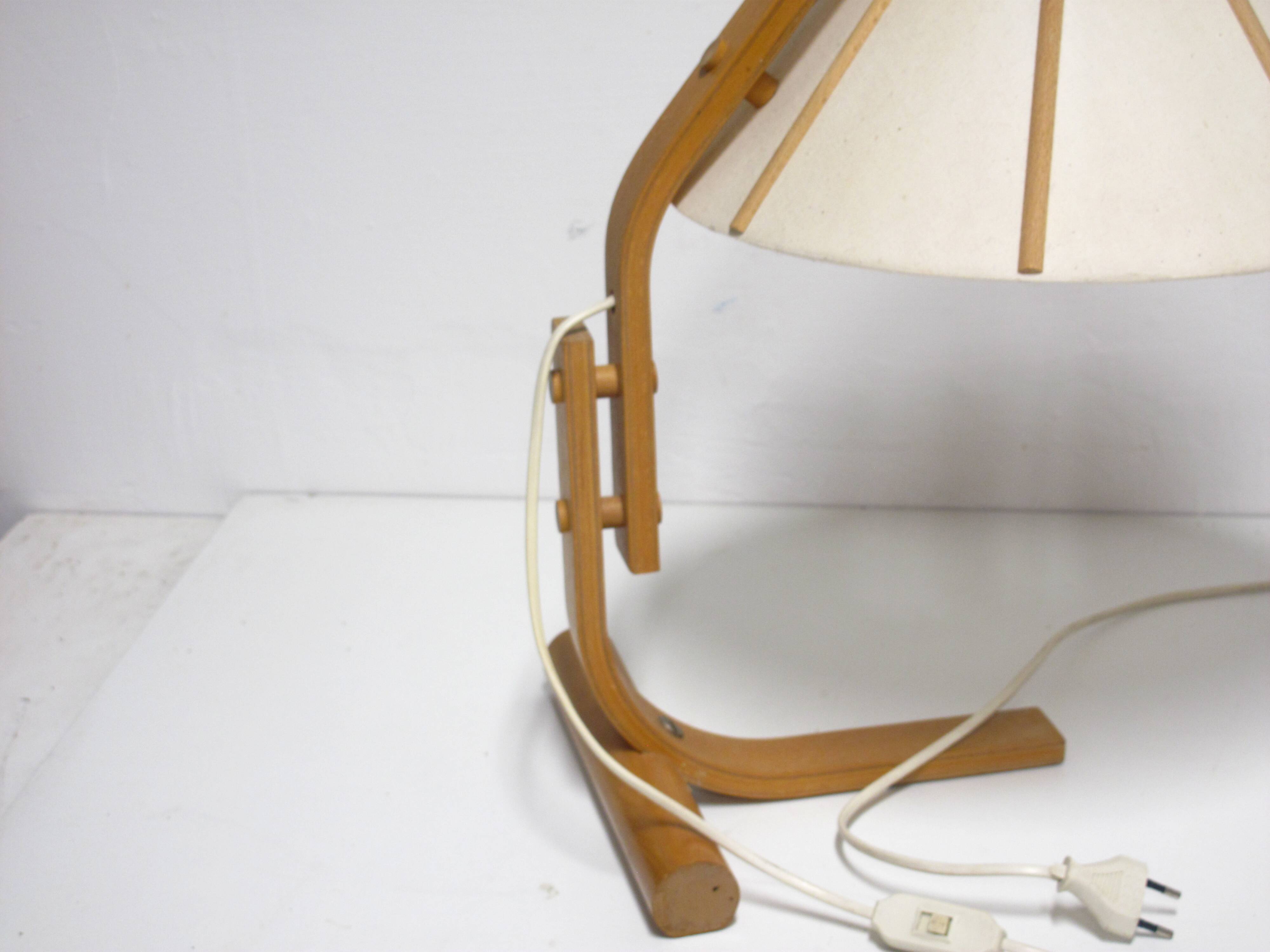 Jan Wickelgren scandinavian table lamp Sweden 70s