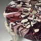 Grand tour style centre table faux marble