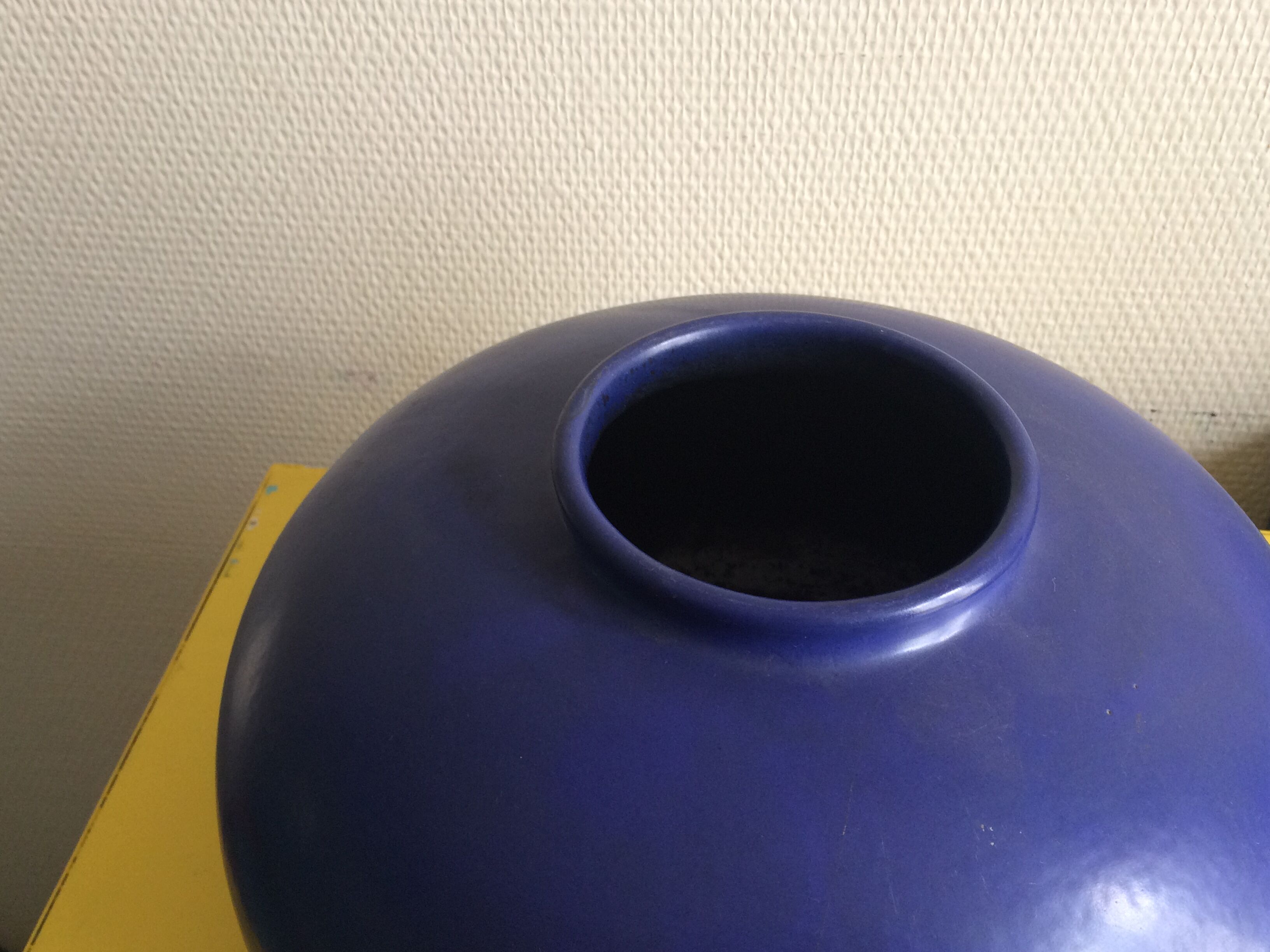 Royal blue vase