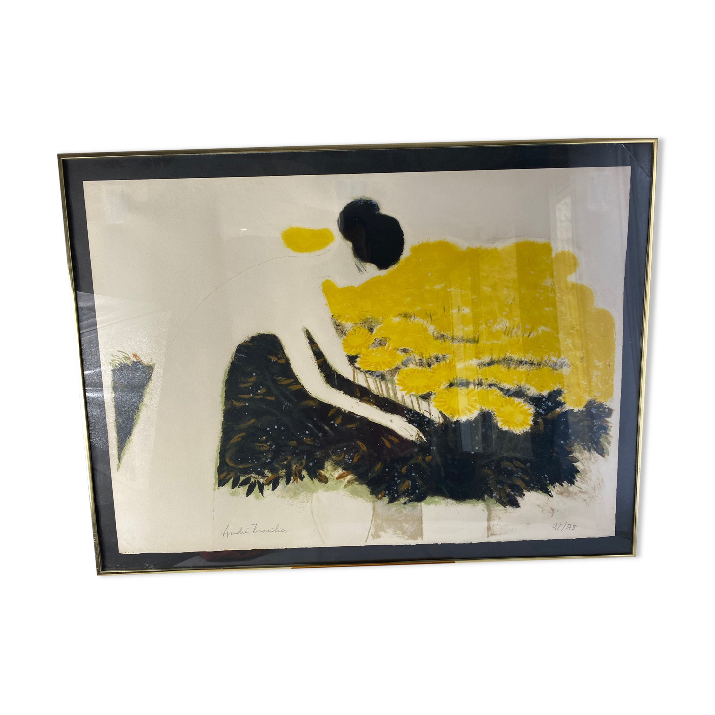 The white lady, by André Brasilier