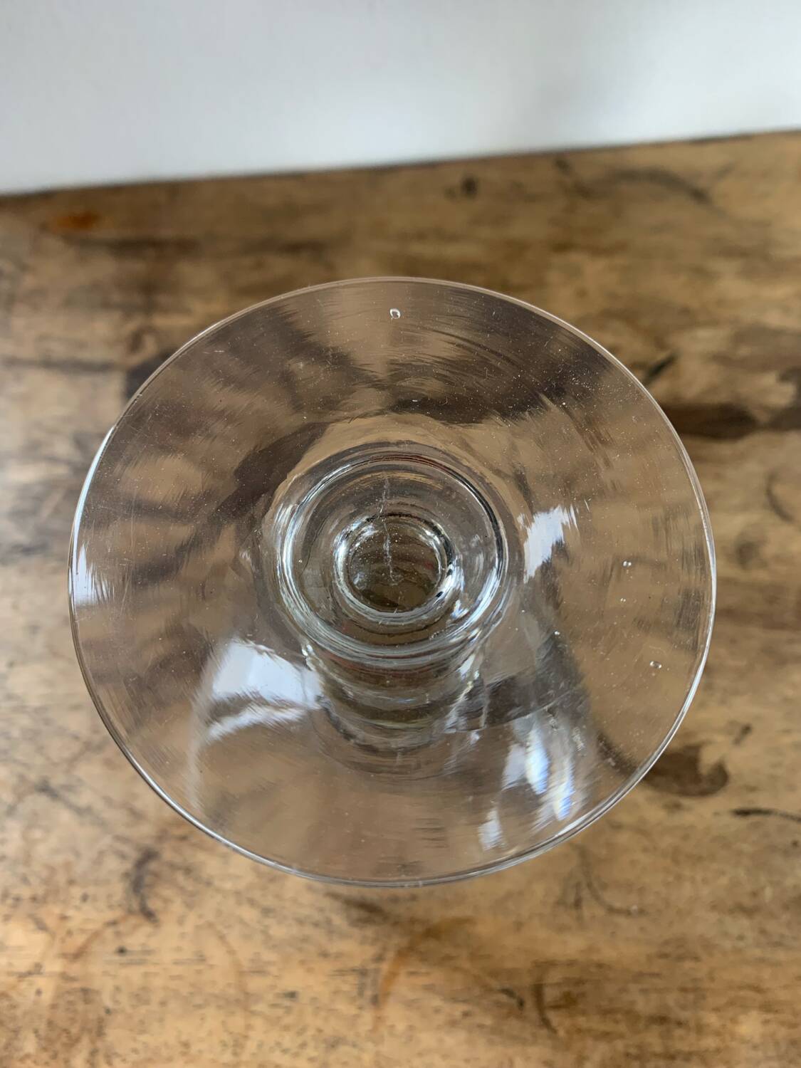 Set of 12 Baccarat Renaissance glasses from the 19th century.