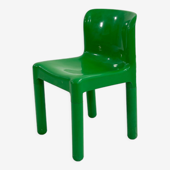 Green chair model 4875 by Carlo Bartoli for Kartell, 1970