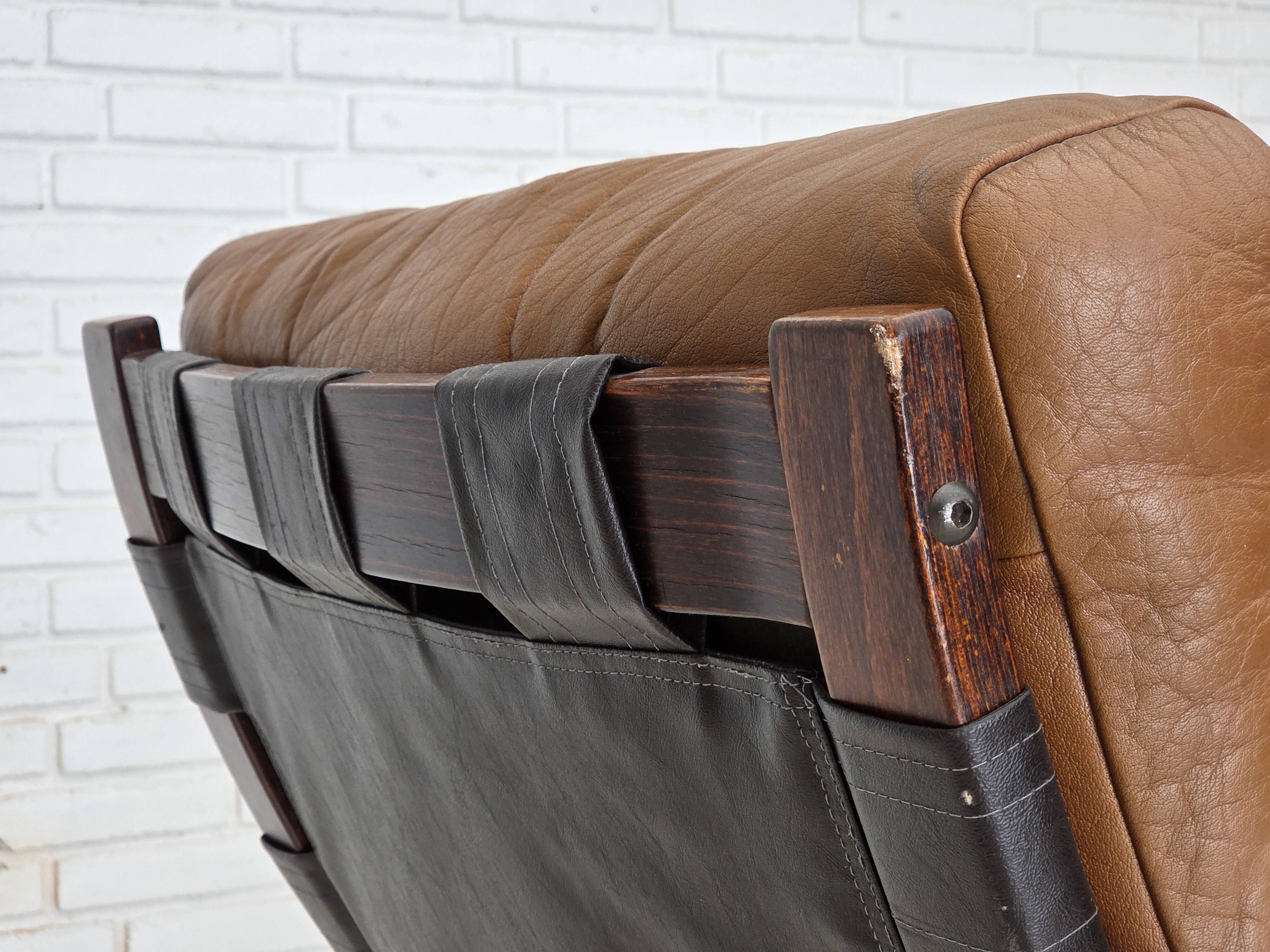 1970s, Norwegian design by Else & Nordahl Solheim, set of 2 chairs.