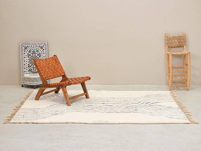 Tapis azilal Tissé main traditionnelle