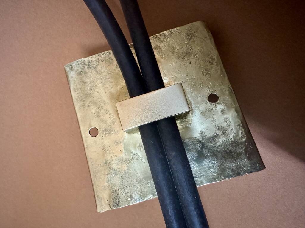 house wall light Lunel France 1950