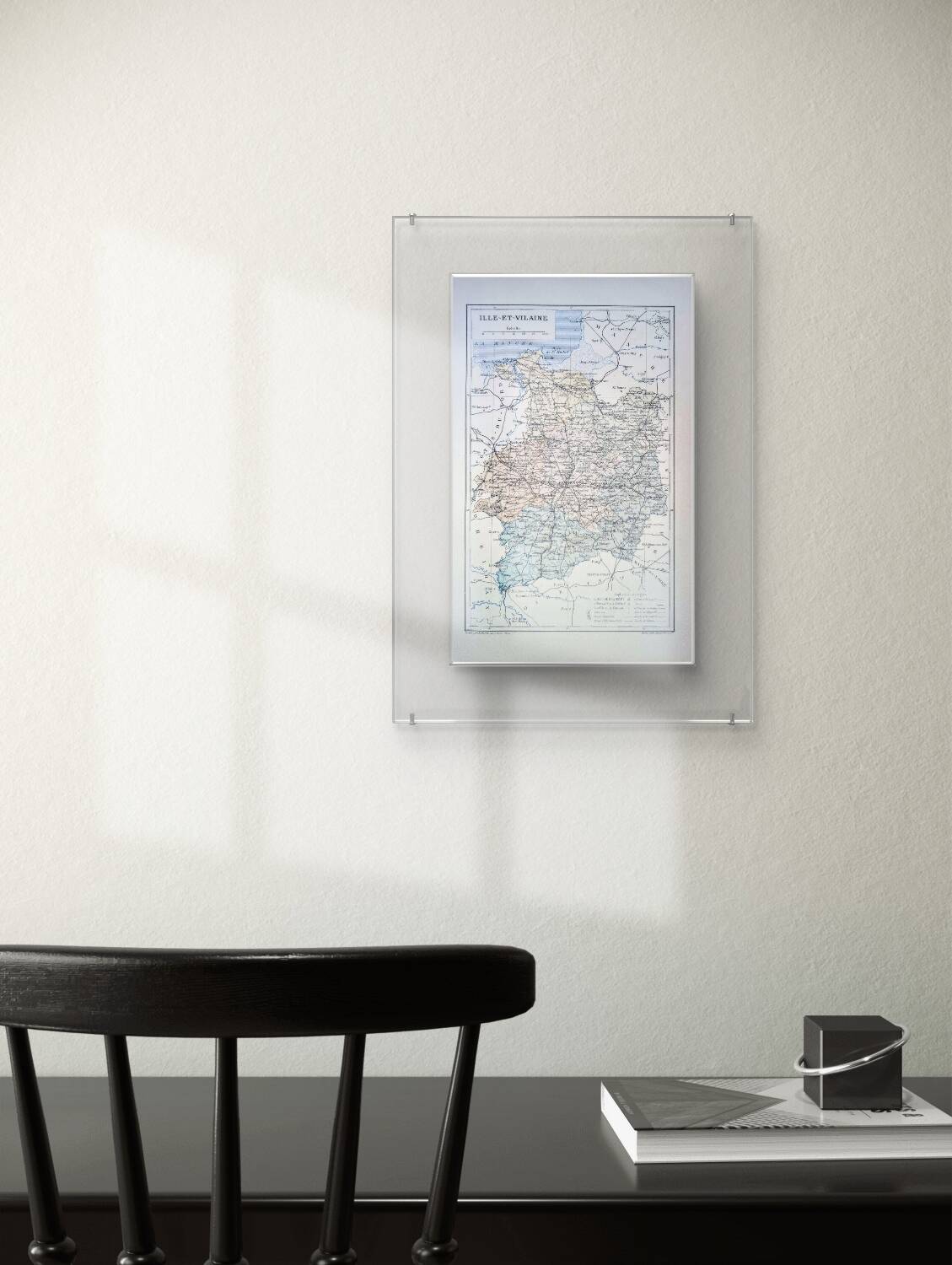 Printed in 1889, Ille-et-Vilaine, Brittany.