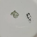 Set of 5 Blue Onion deep plates