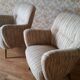 50's organic armchair