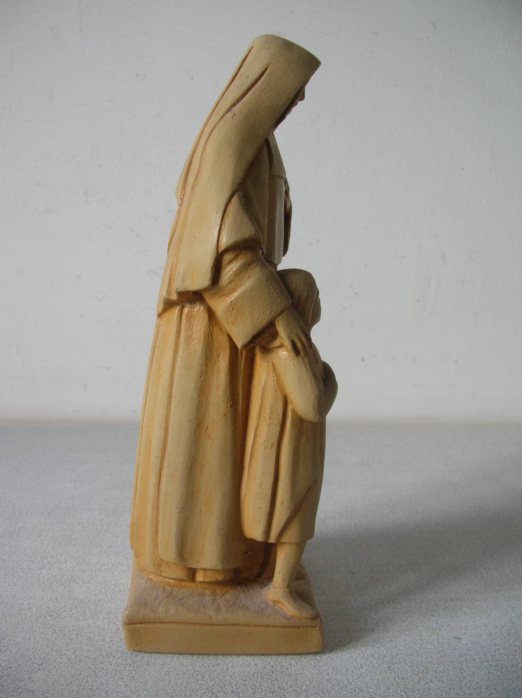 Old Catholic statue of Saint Mary Magdalene Postel 20 cm religion