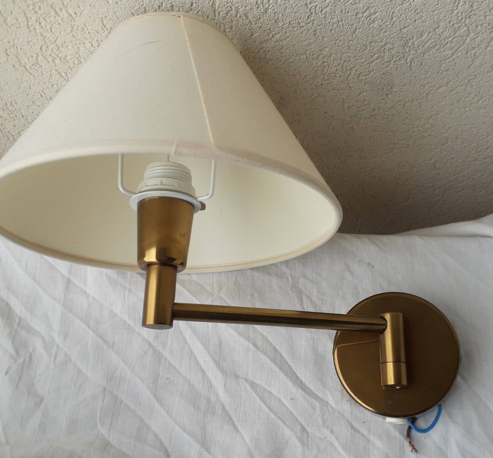Pair of arm sconces