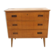 Scandinavian teak chest of drawers, Sweden, 1960