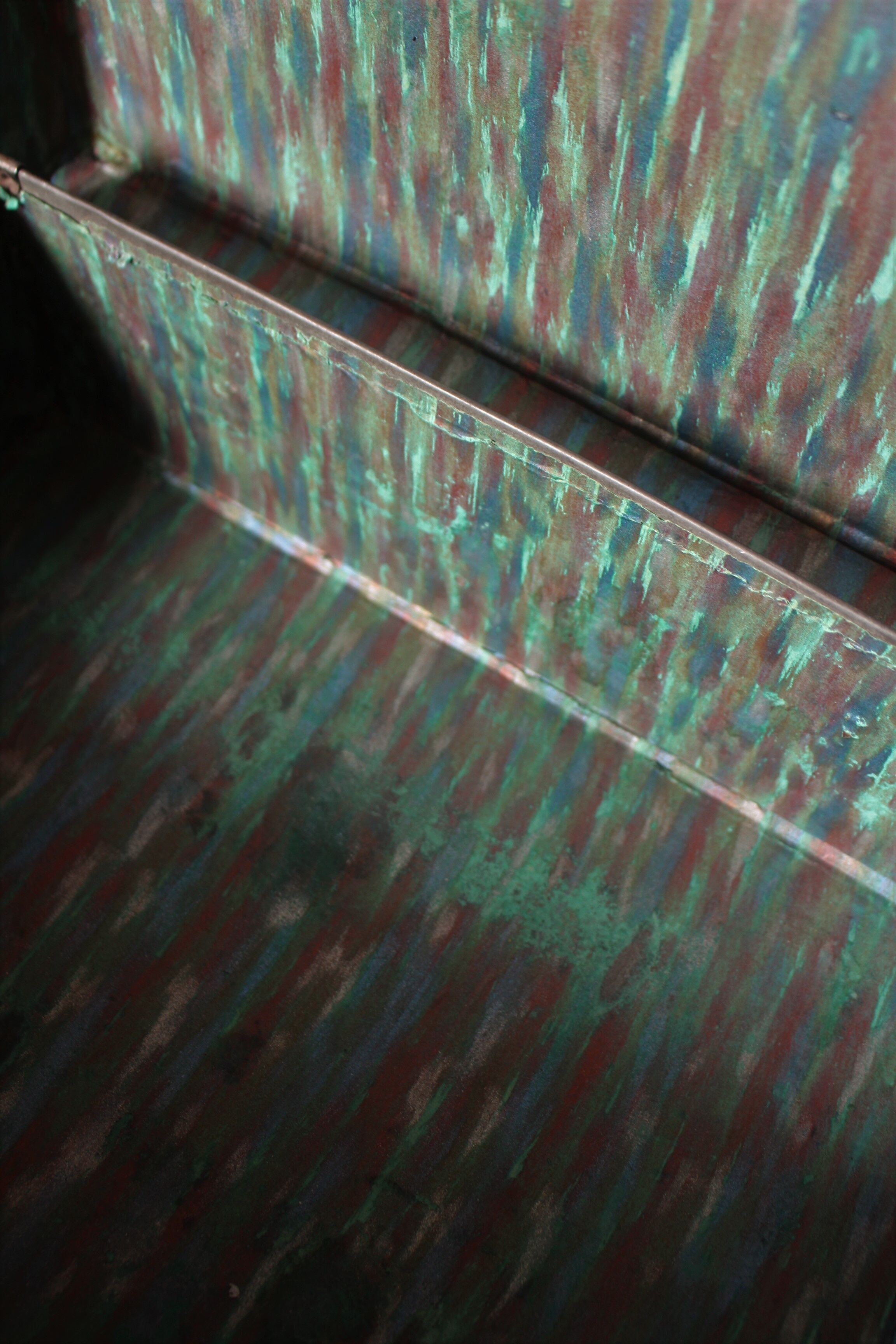 Brown vintage suitcase