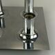 60s 70s Wall Light Wandlampe Cosack Chrome Wall Light Design 60s 70s