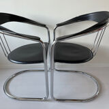 Duo of armchairs 70s-80s