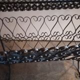 Wrought iron magazine holder Mategot 1960