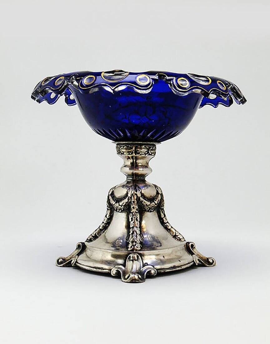 19th century fruit plate, Austro-Hungary