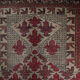Red cream wool persian balouch rug 98x120cm