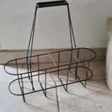 Old metal bottle holder