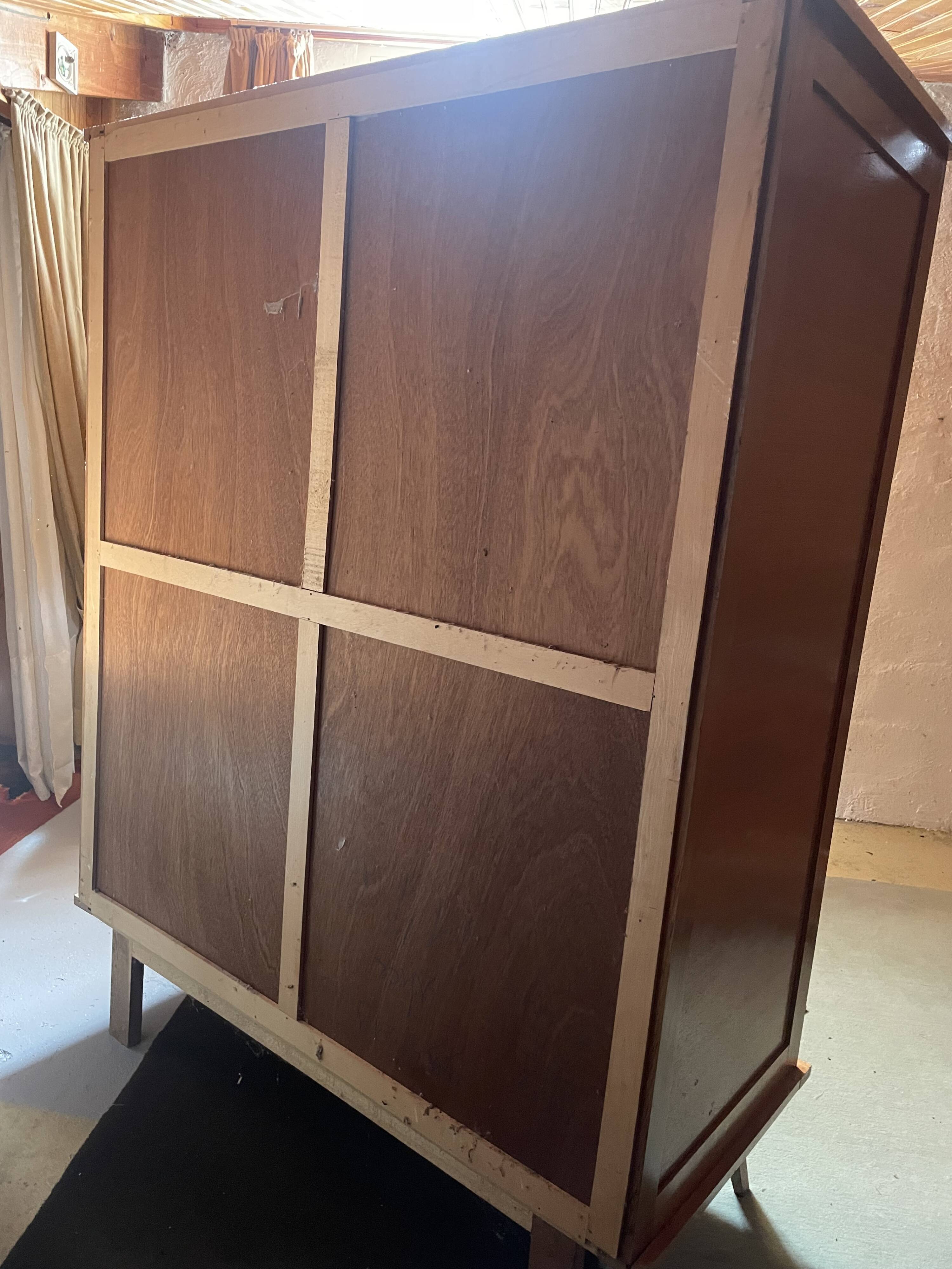 Penderie armoire vintage scandinave années 60