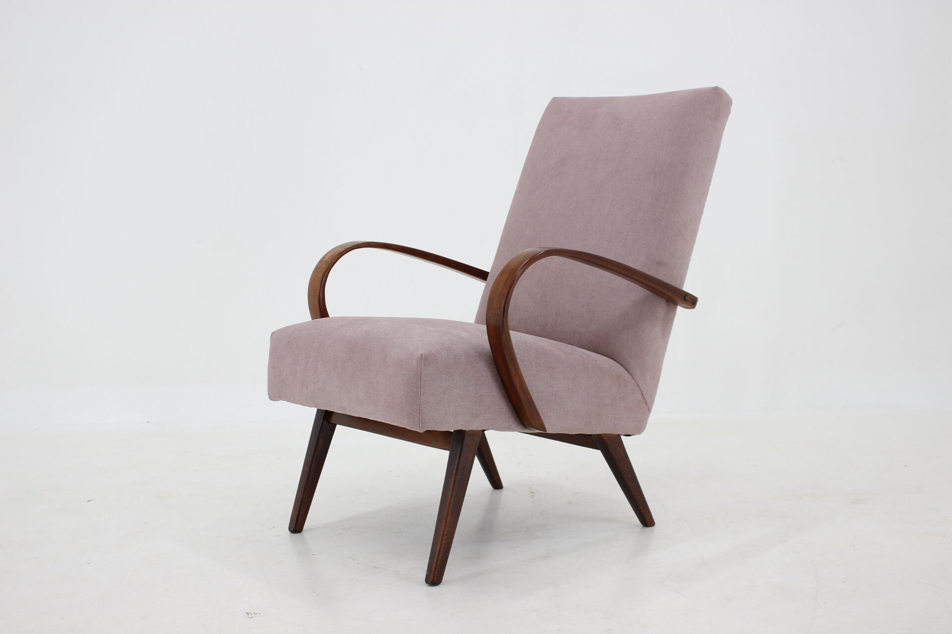 1960s Teak Armchair, Czechoslovakia