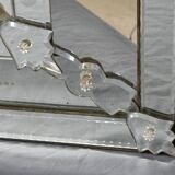 Important Venetian Mirror with Pediment, Italy – Early 20th Century