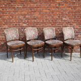 4 Thonet chairs, model Prague n° 811, first half of the twentieth century