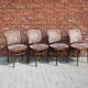 4 Thonet chairs, model Prague n° 811, first half of the twentieth century