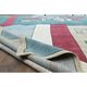 Vintage Turkish Oushak handmade wool cotton blue area rug 204x304