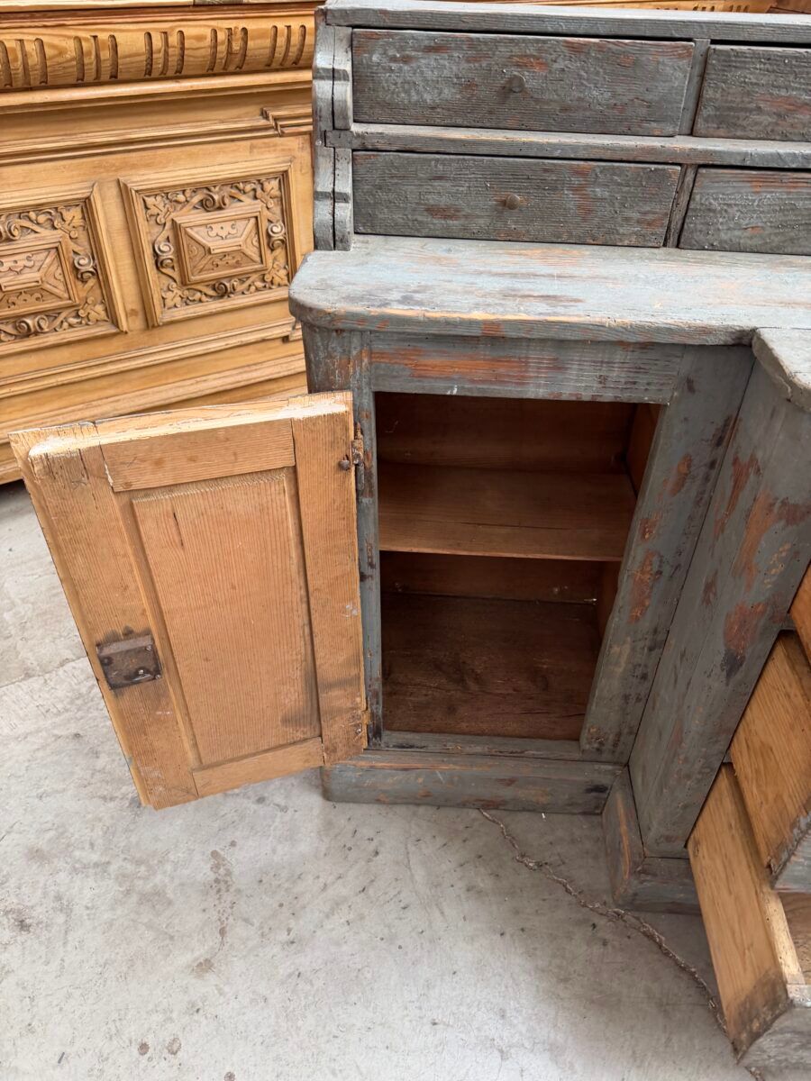 Late 19th-century apothecary furniture