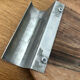 Vintage wood and metal tray for cheeses or decoration