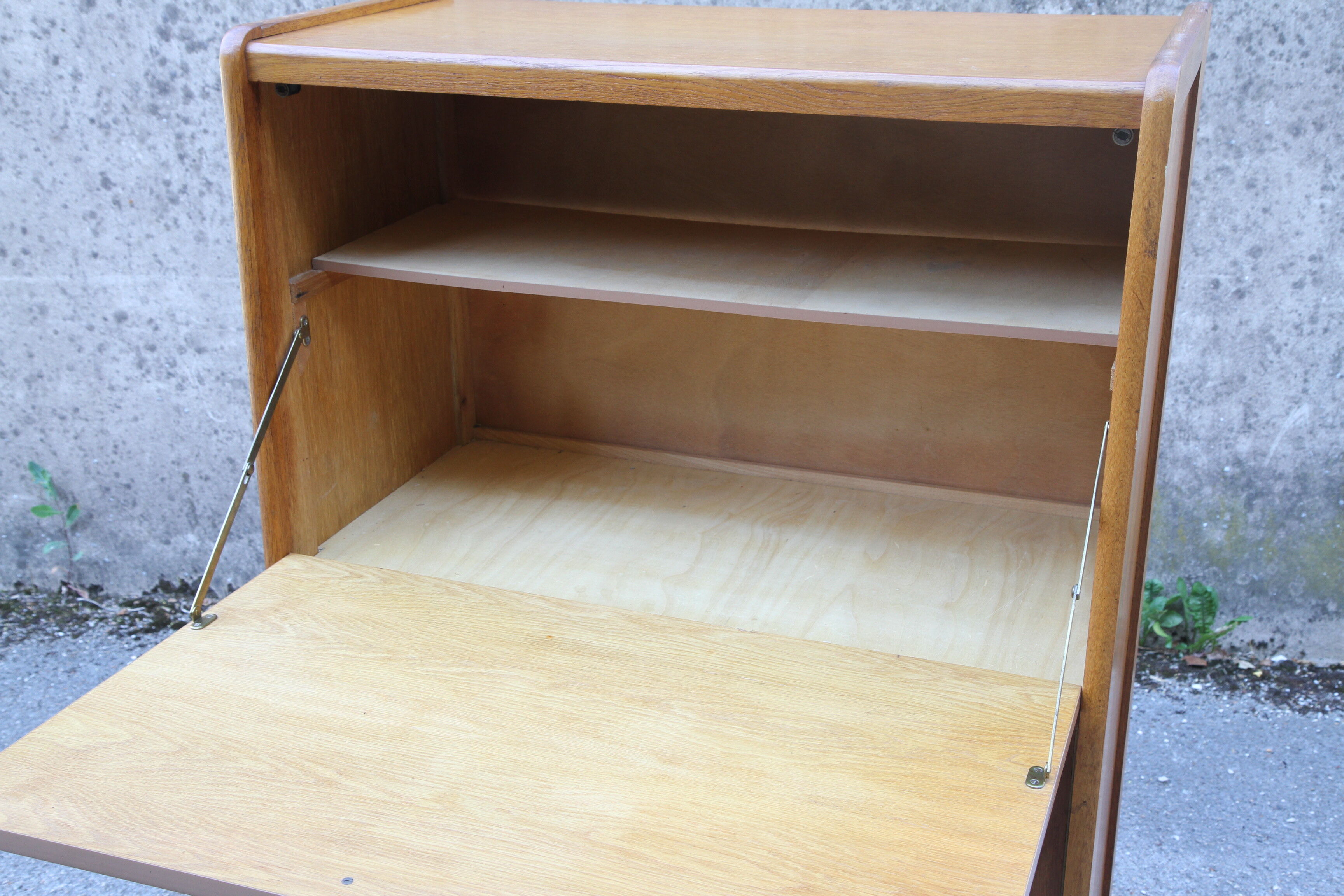French vintage writing desk of the 1950s