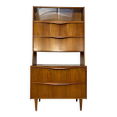 1950s Vintage Walnut Cabinet by Franz Ehrlich for Hellerau