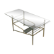 Table basse moderniste en verre