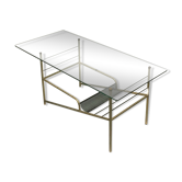 Table basse moderniste en verre