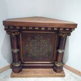 Old corner console, Chapel furniture..