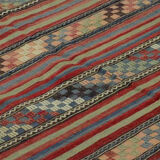 Anatolian handmade kilim rug 293 cm x 148 cm