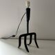 Brutalist sculpture lamp base