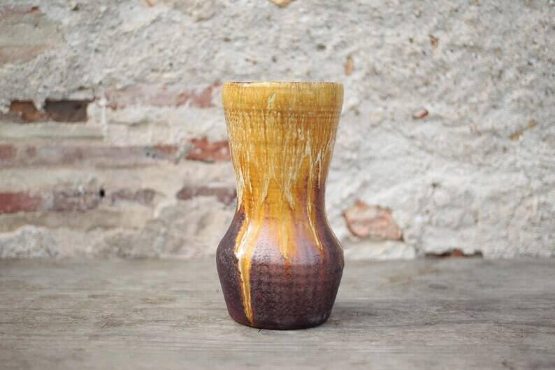 Hubert Guy for Accolay – Important glazed ceramic vase – France, circa 1955