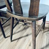 Pair of bistro chairs