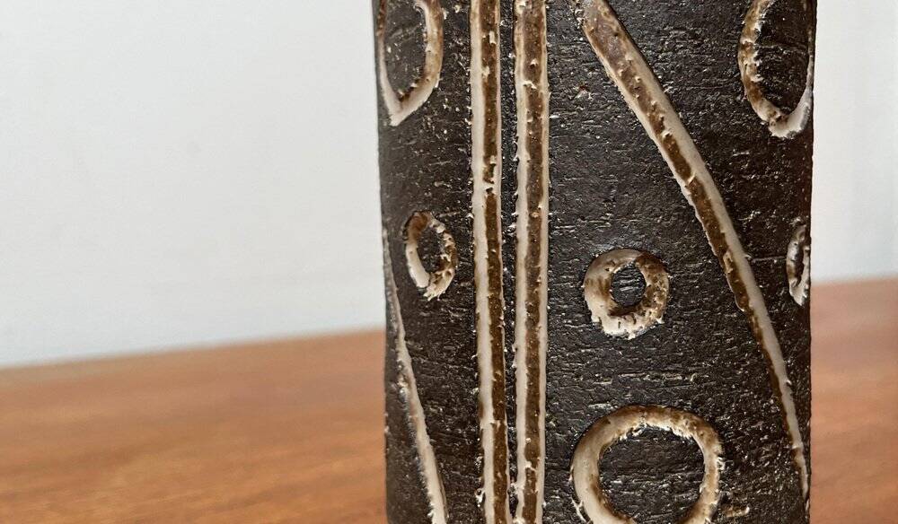 Mid-Century Danish Studio Pottery Vase from Lovemose Denmark, 1960s